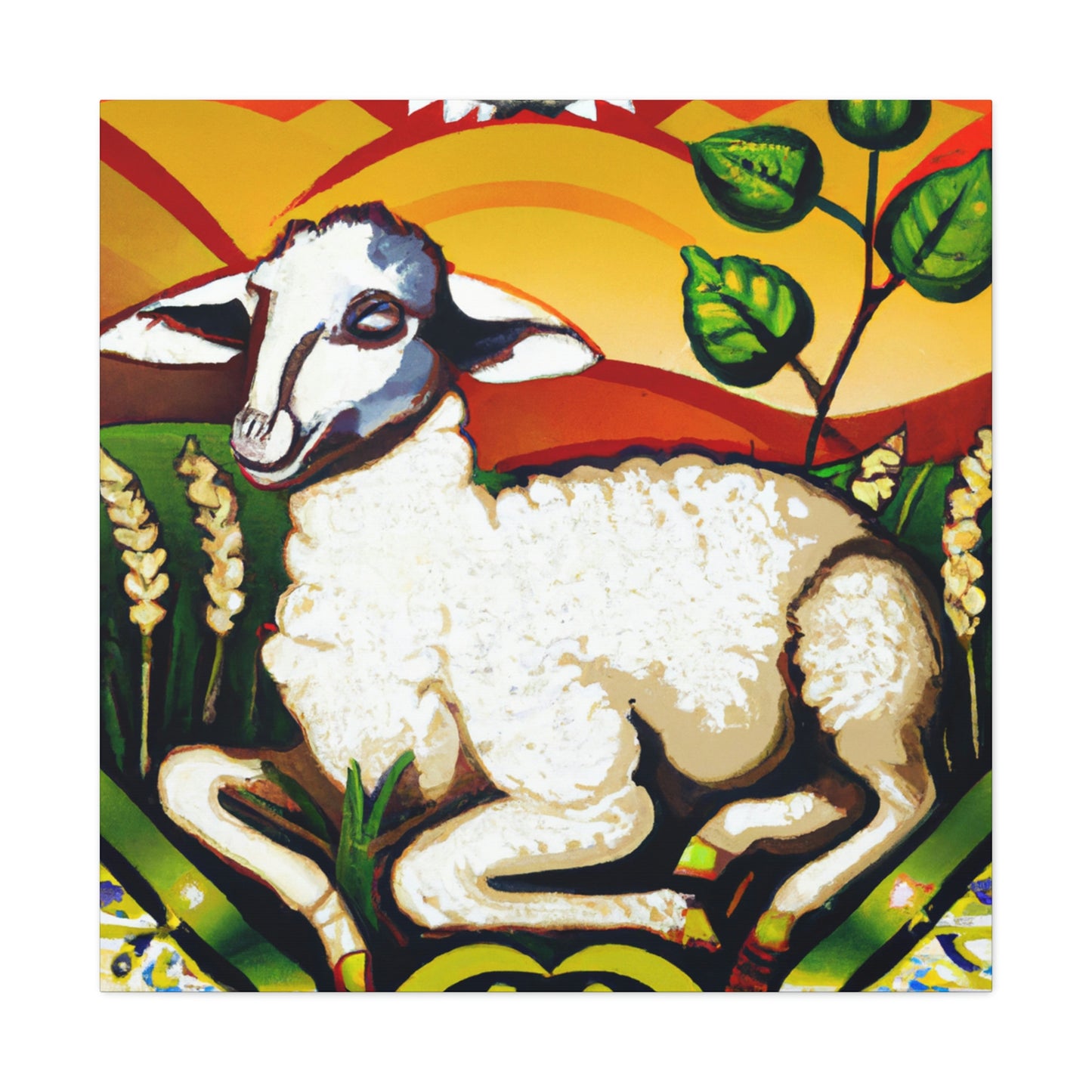 Lamb of Enchantment - Canvas