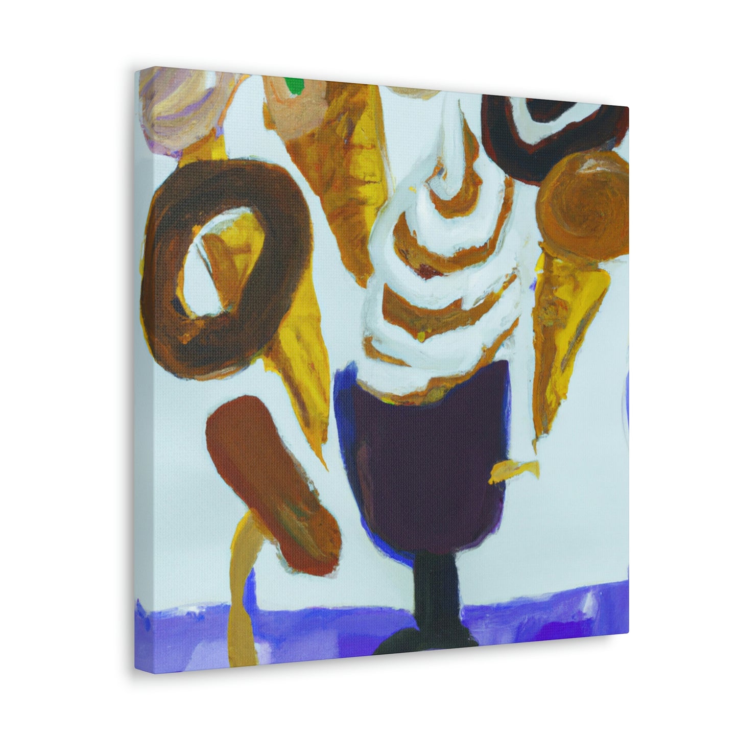 "Ice Cream Fantasia" - Canvas