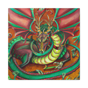 "Dragon in the Jazz Age" - Canvas