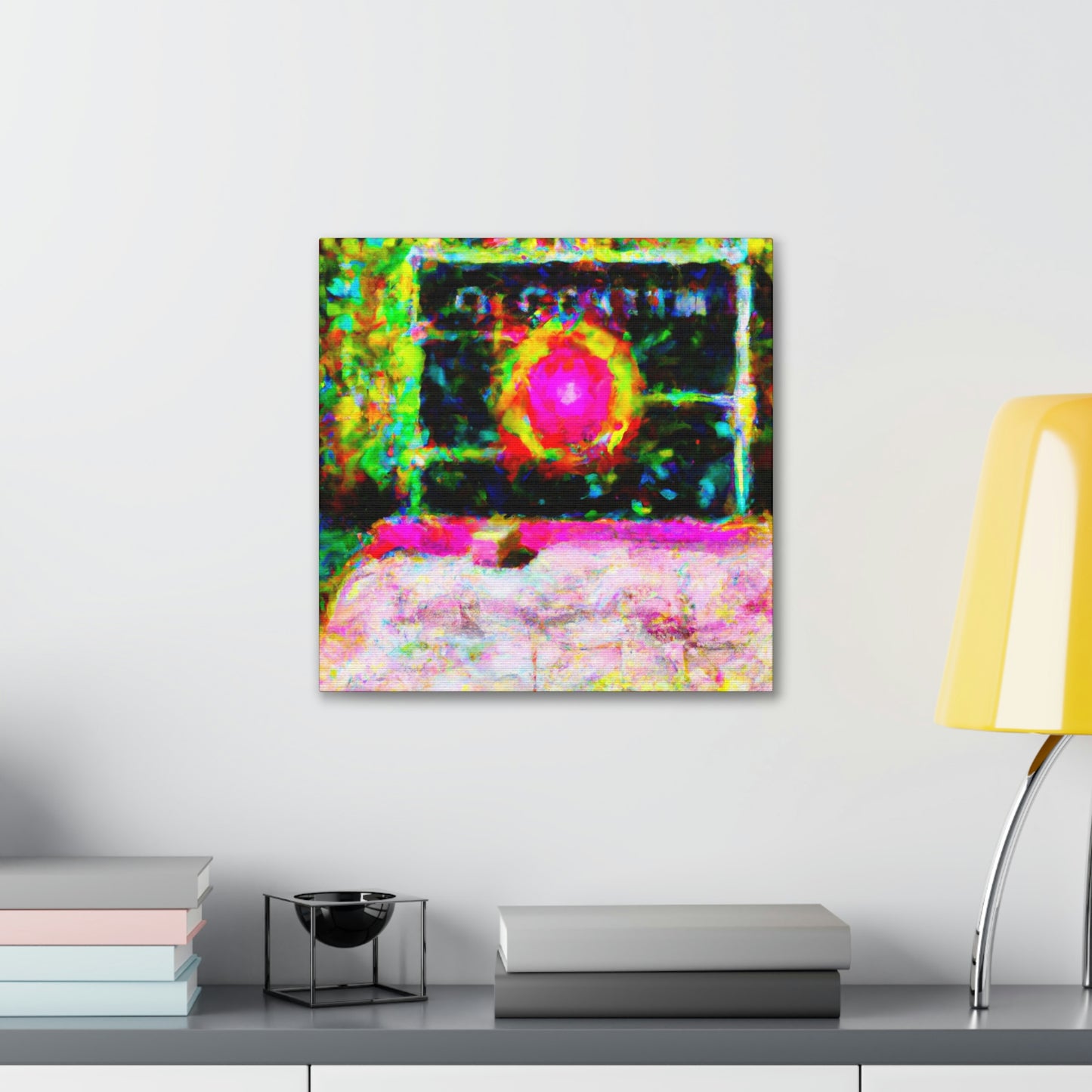 "Quantum Computing Dreamscapes" - Canvas