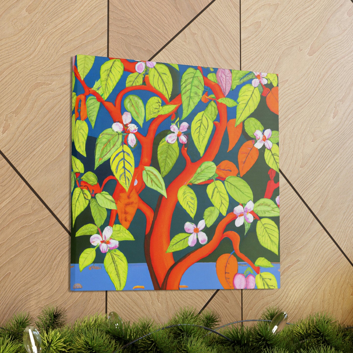 "Dogwood Tree Dreamscape" - Canvas