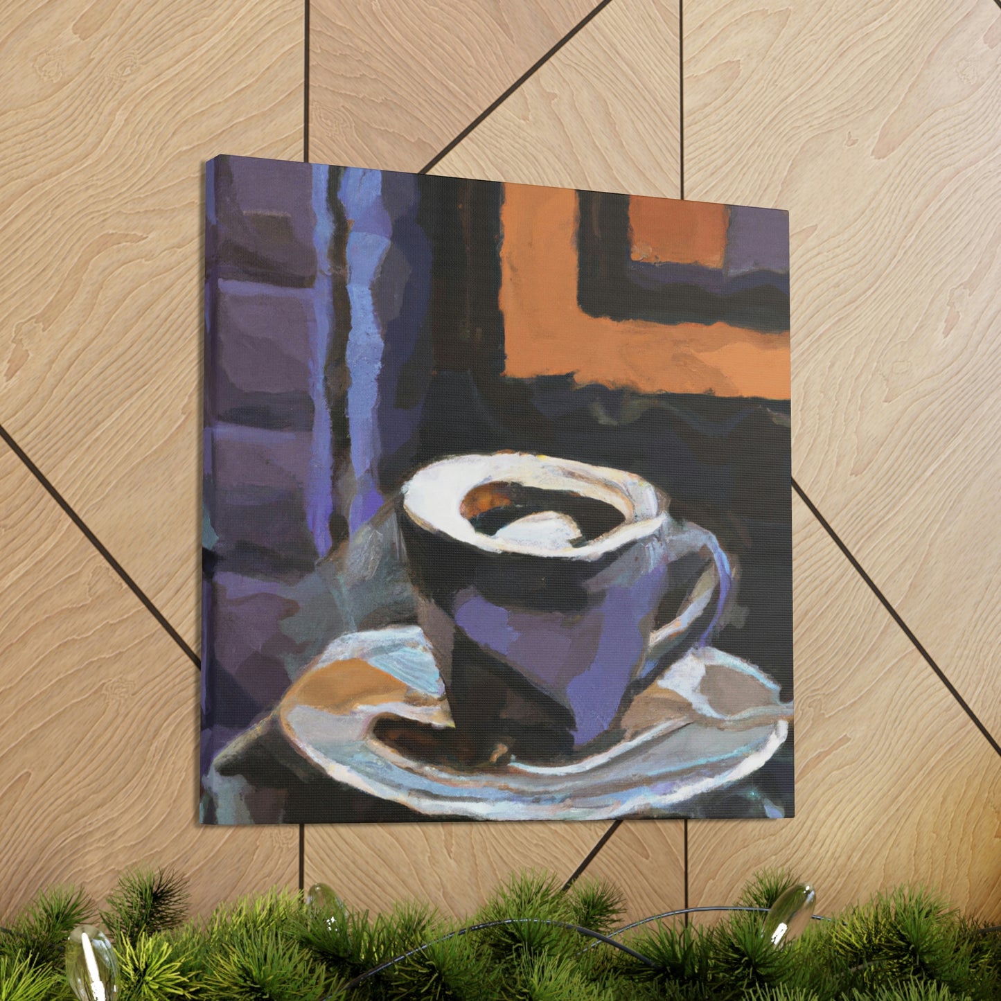 "Cup of Morning Bliss" - Canvas