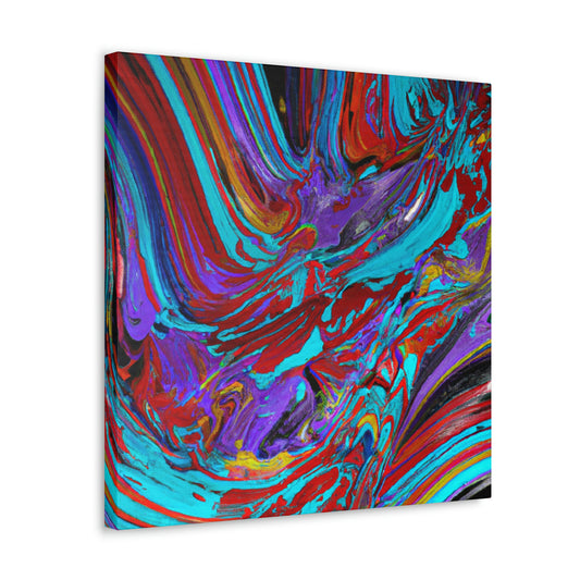 "Dynamic Flowing Melodies" - Canvas