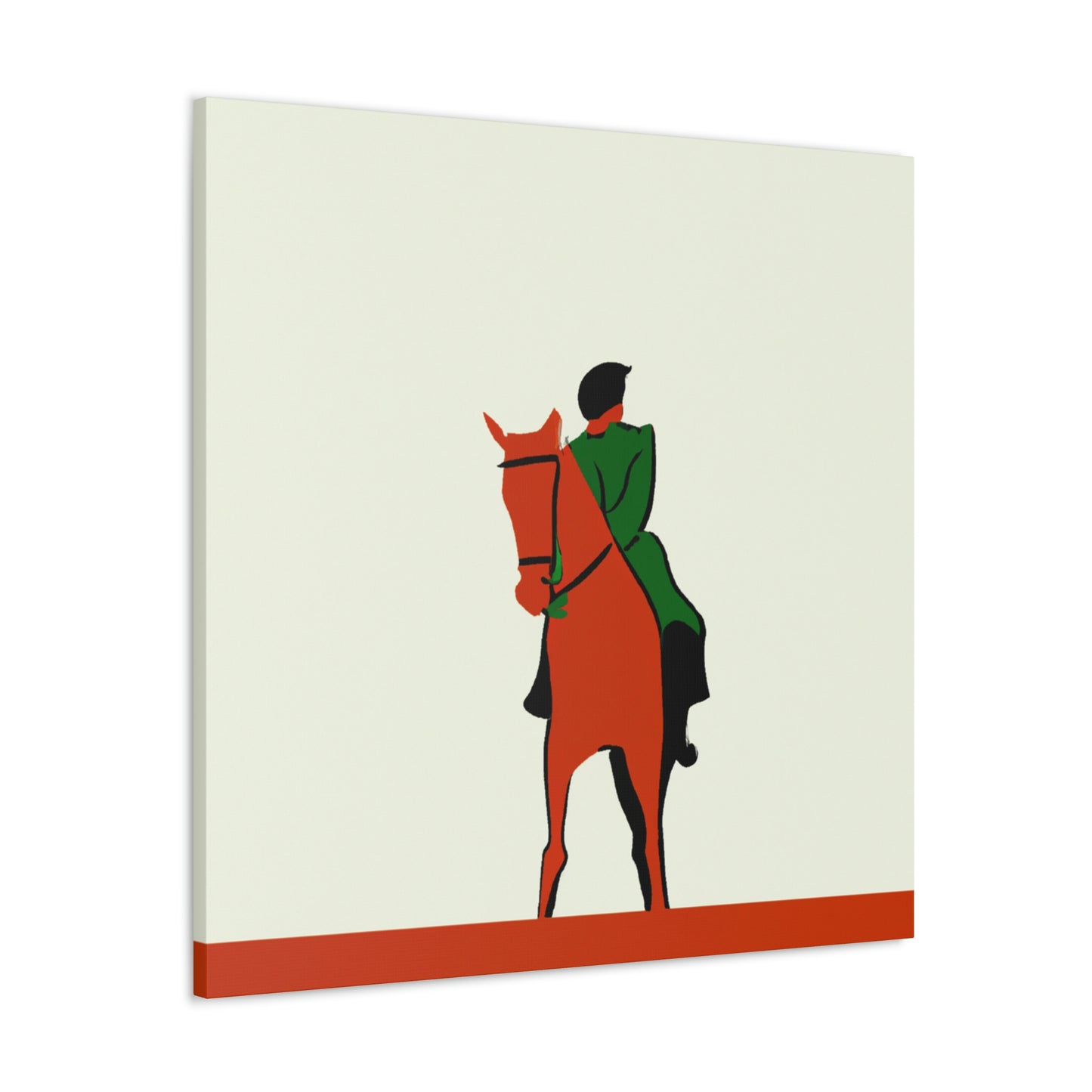 Cavalryman's Minimalism - Canvas