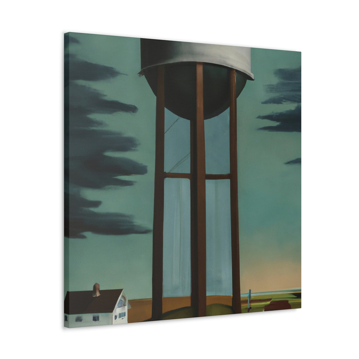 "Towering Water Surrealism" - Canvas