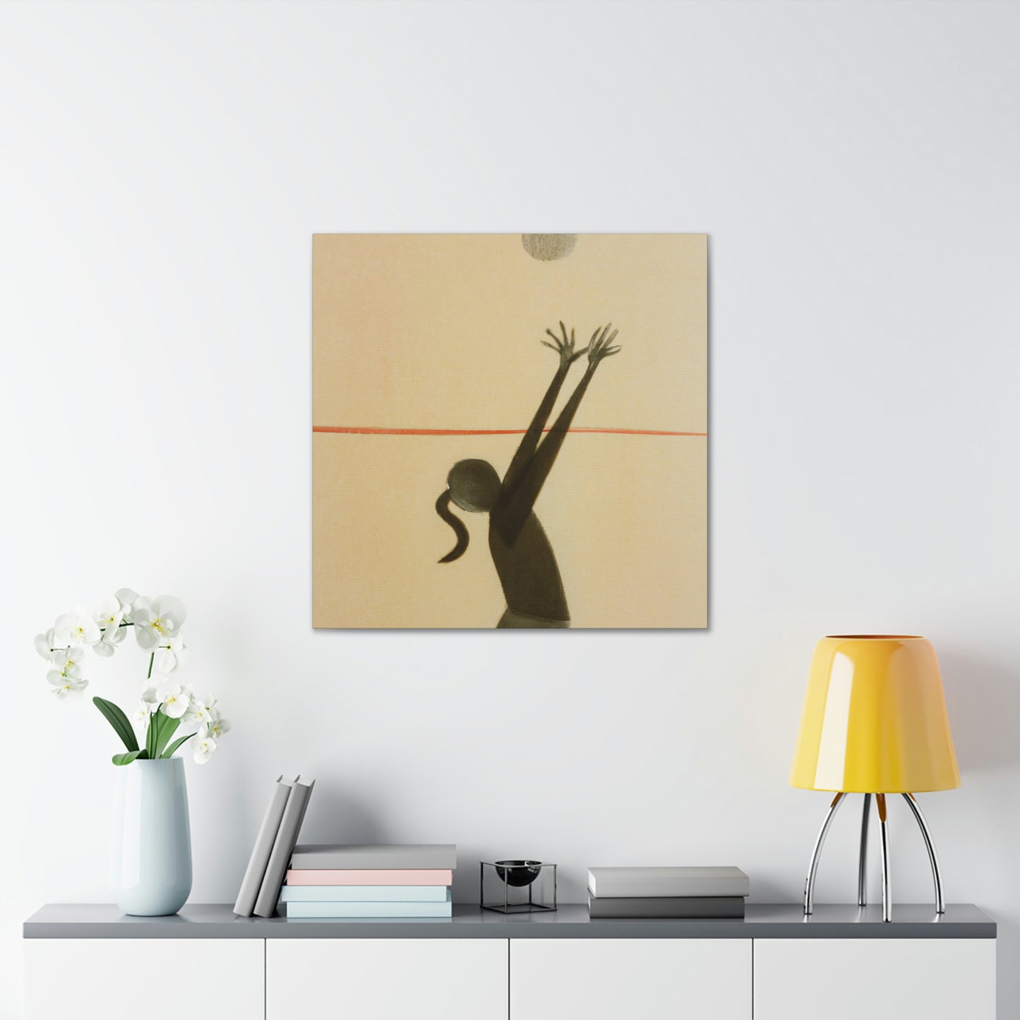 Volleyball Simplicity Beauty - Canvas