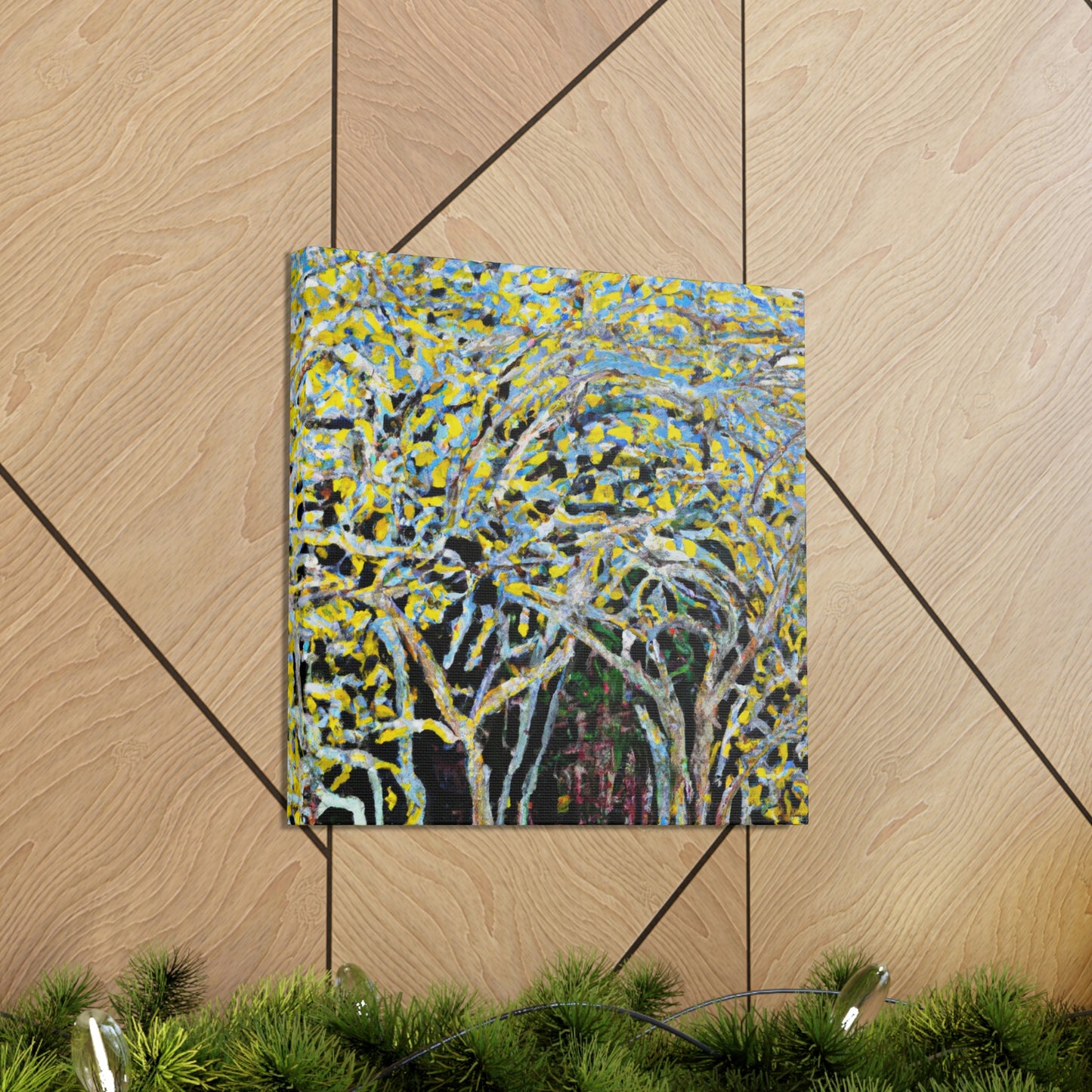 "Dogwood in Expressionism" - Canvas