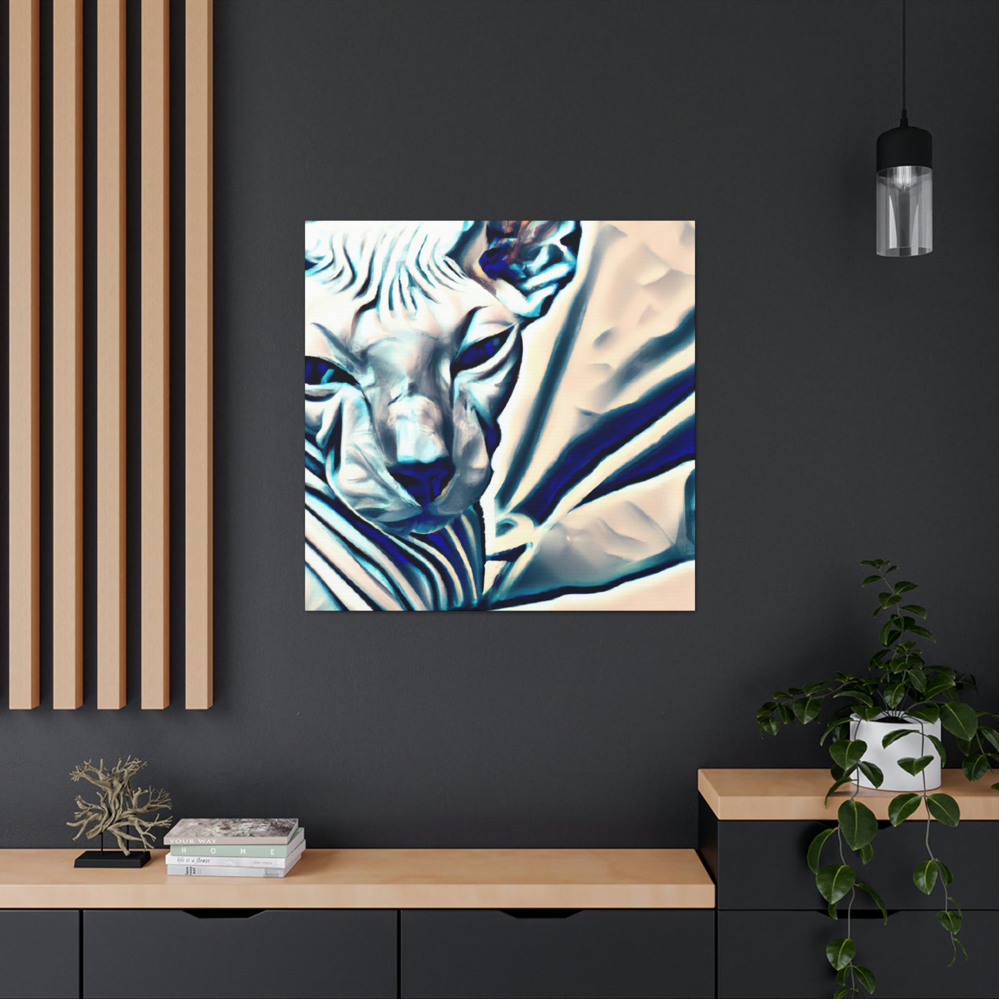 Mystic Sphynx Glow - Canvas