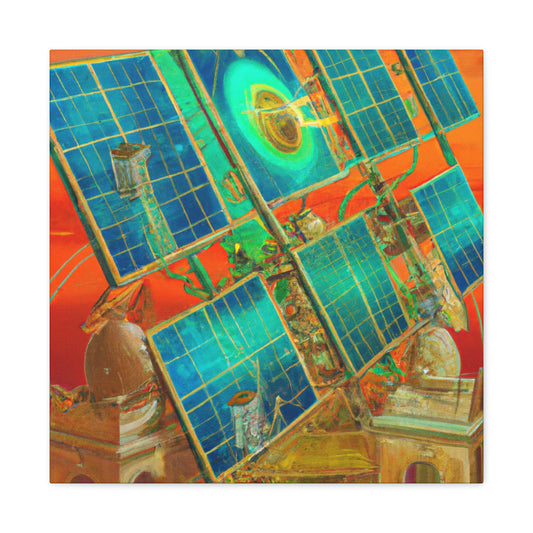 "Electrifying Solar Panel" - Canvas