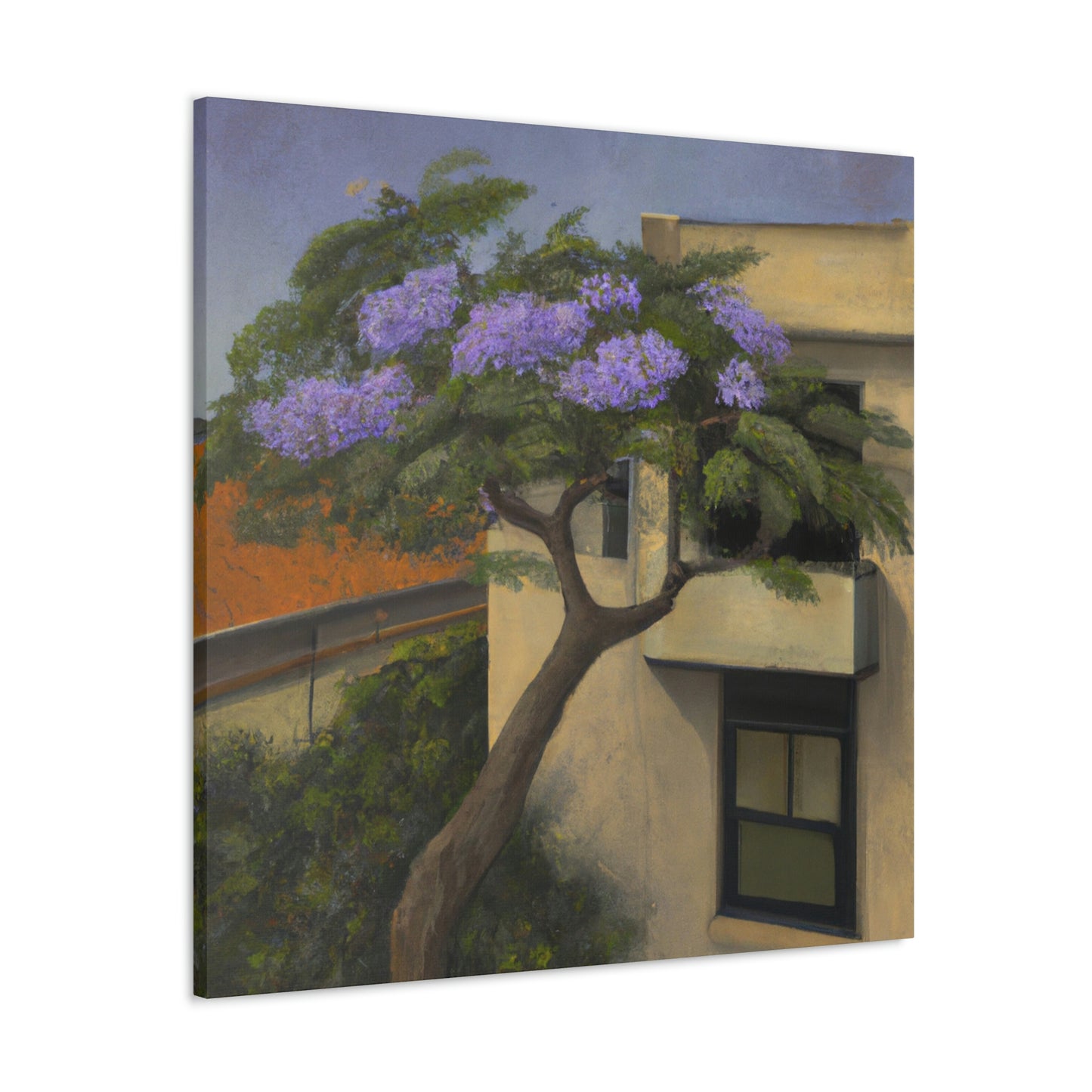 Jacaranda in Expressionism - Canvas