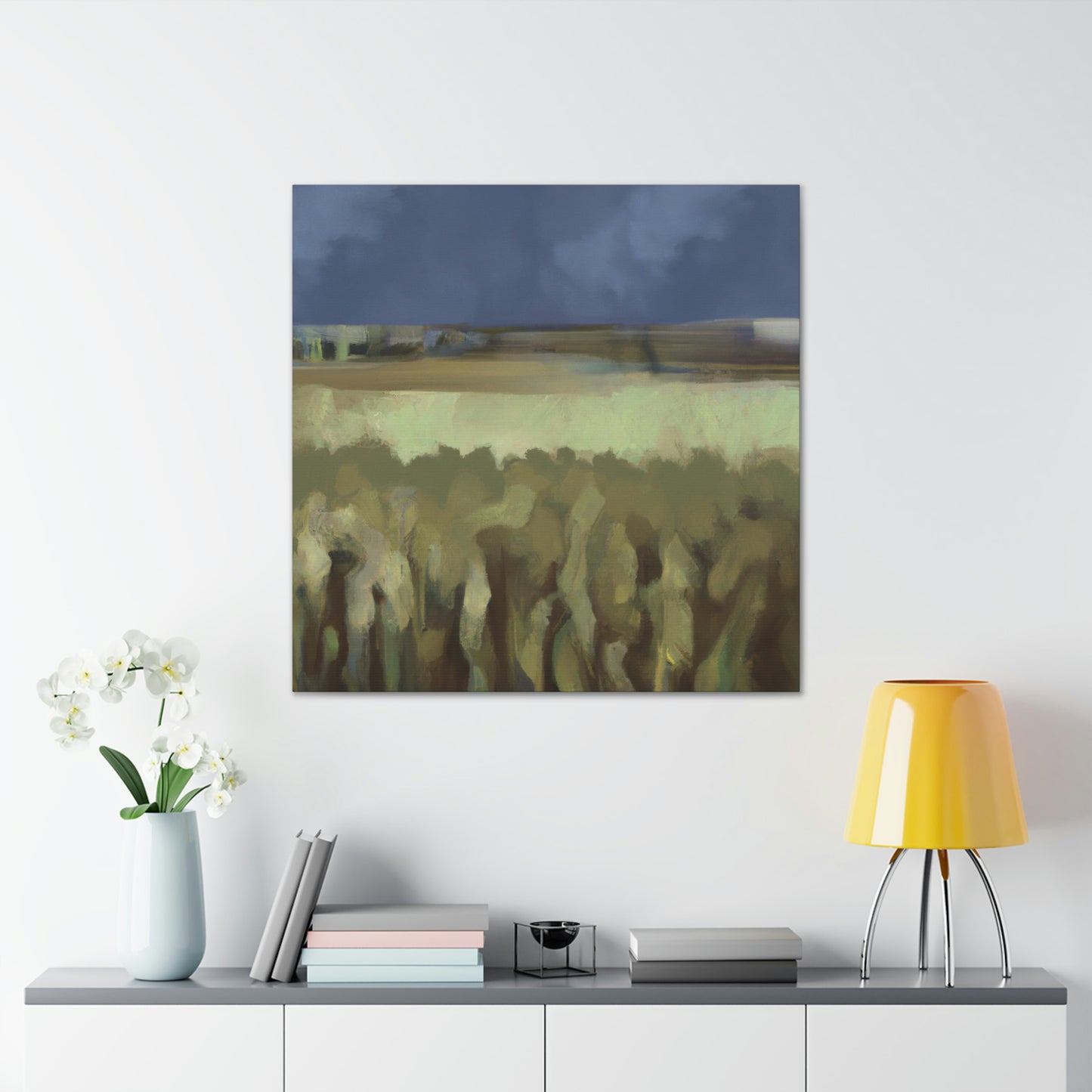 Harvest of Golden Wheat - Canvas