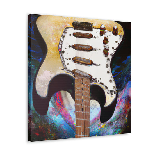 "Electric Fender Dreamscape" - Canvas