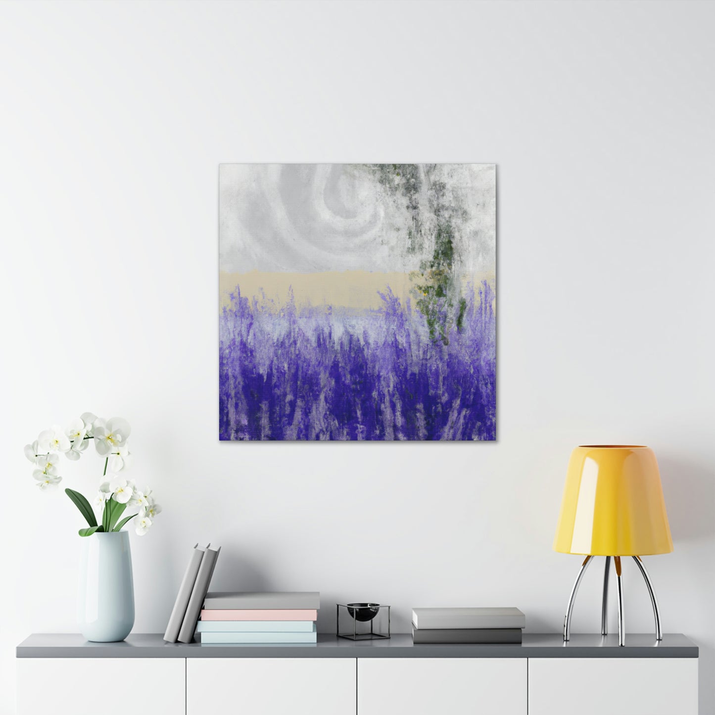 Lavender Dream Eruption - Canvas