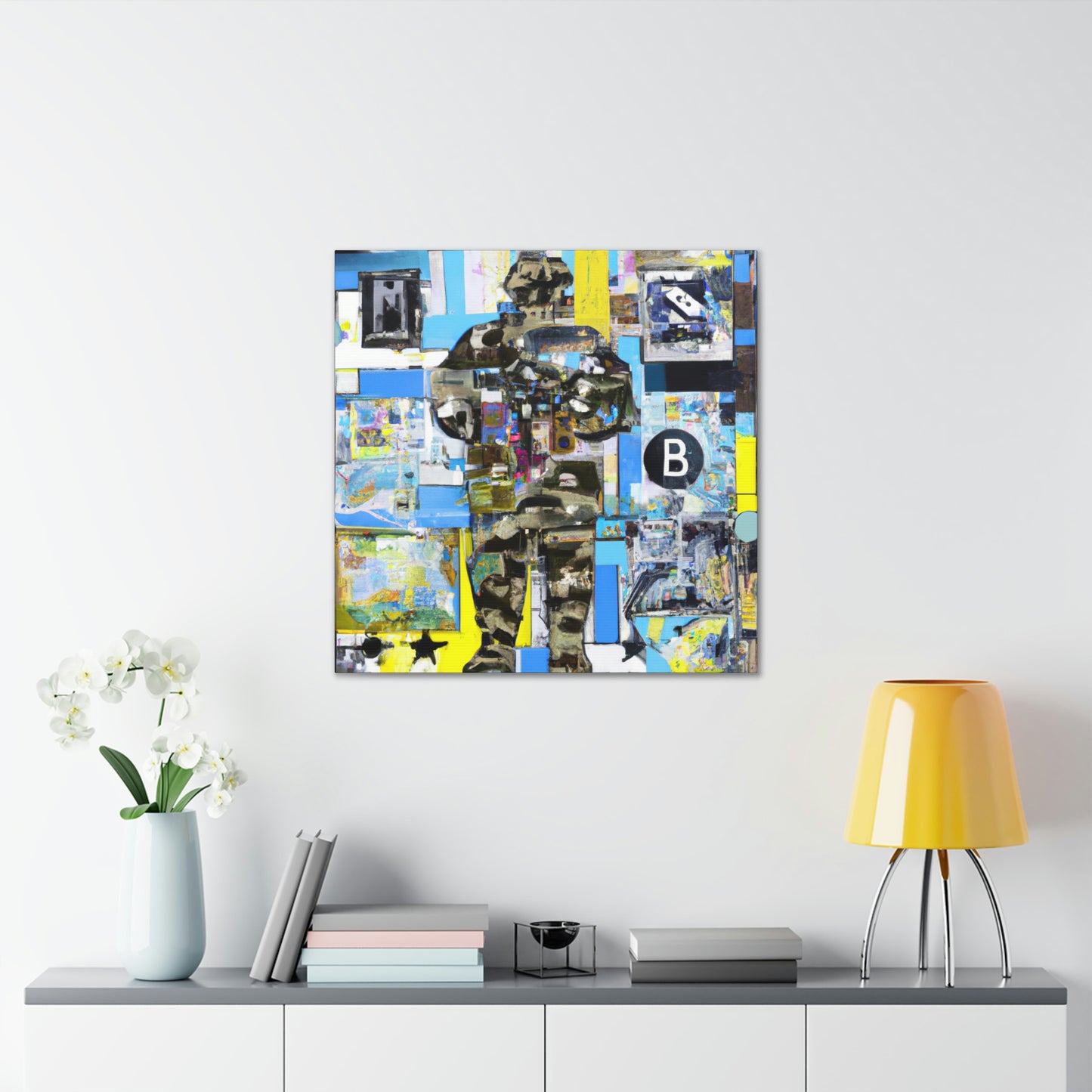 Seabees in Moonlight - Canvas