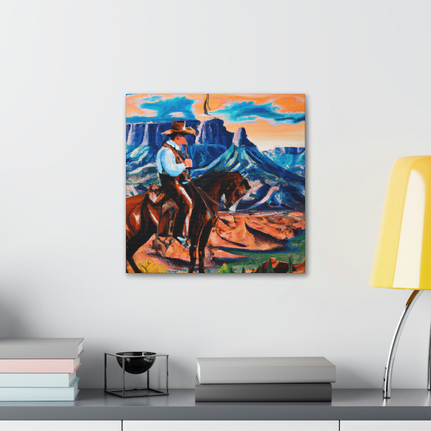 Saddle in Splendor - Canvas