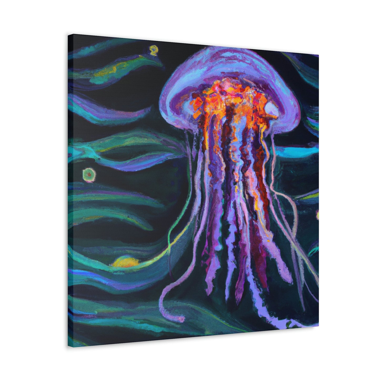 "Jellyfish Dream Streams" - Canvas