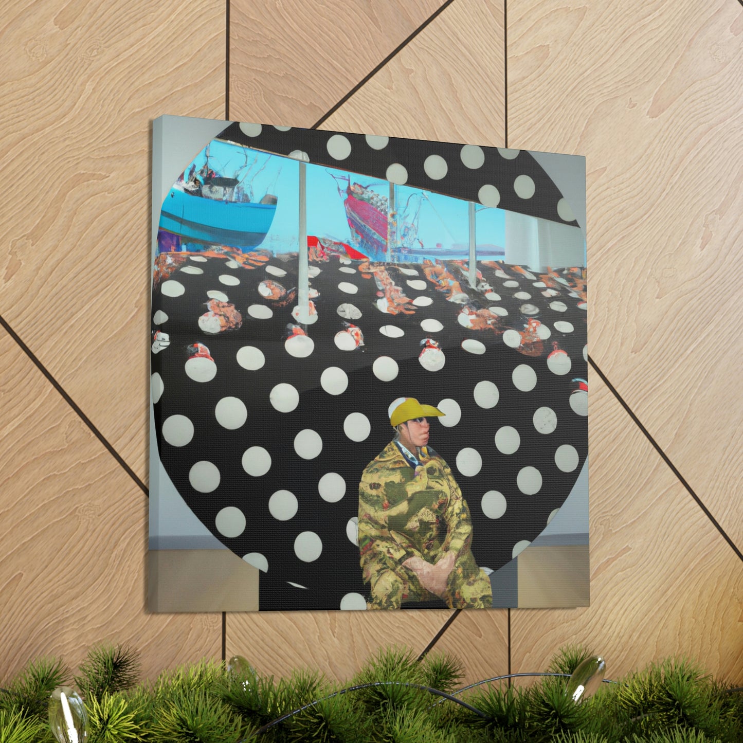 Seabee in Uniform - Canvas