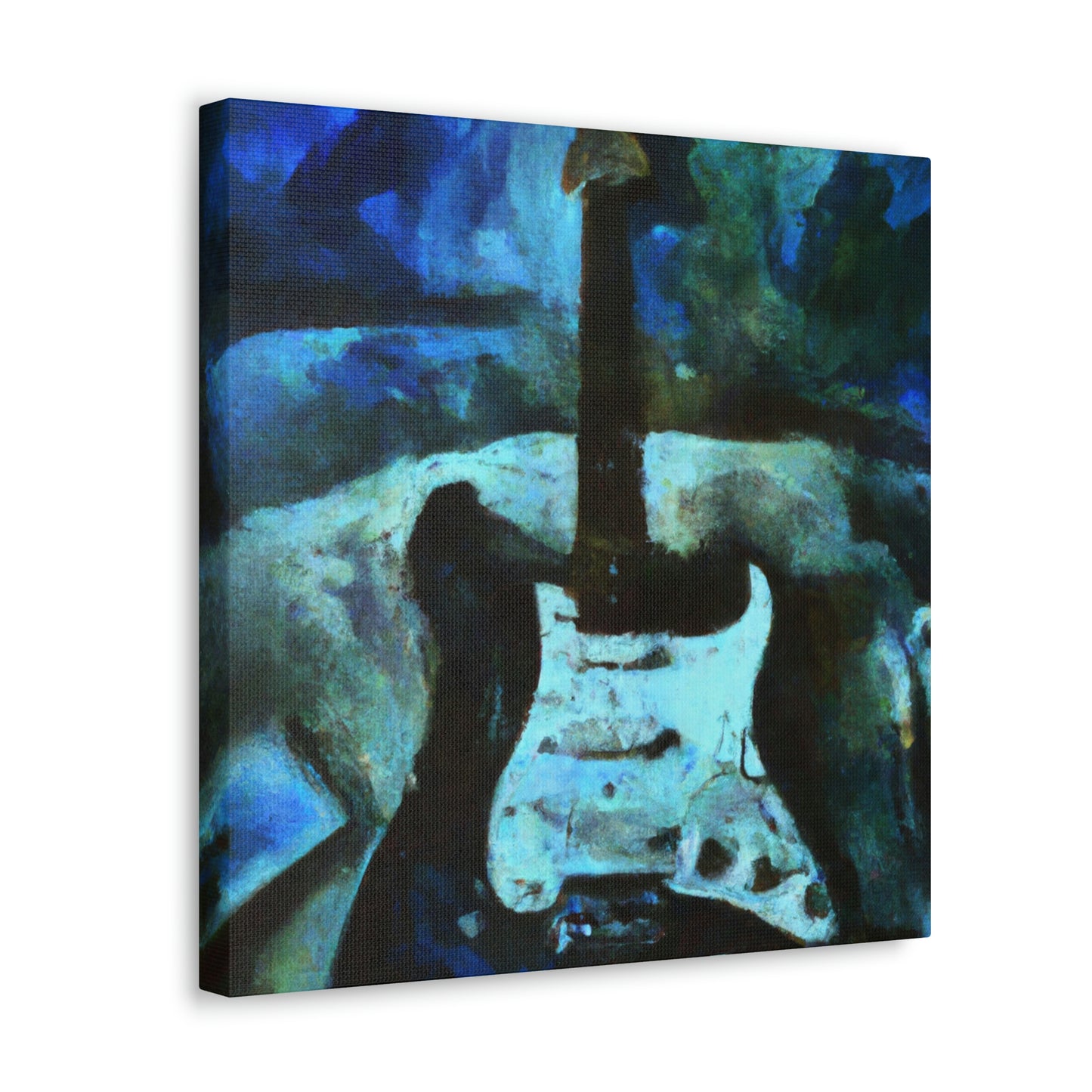 Fender in Abstract Forms - Canvas