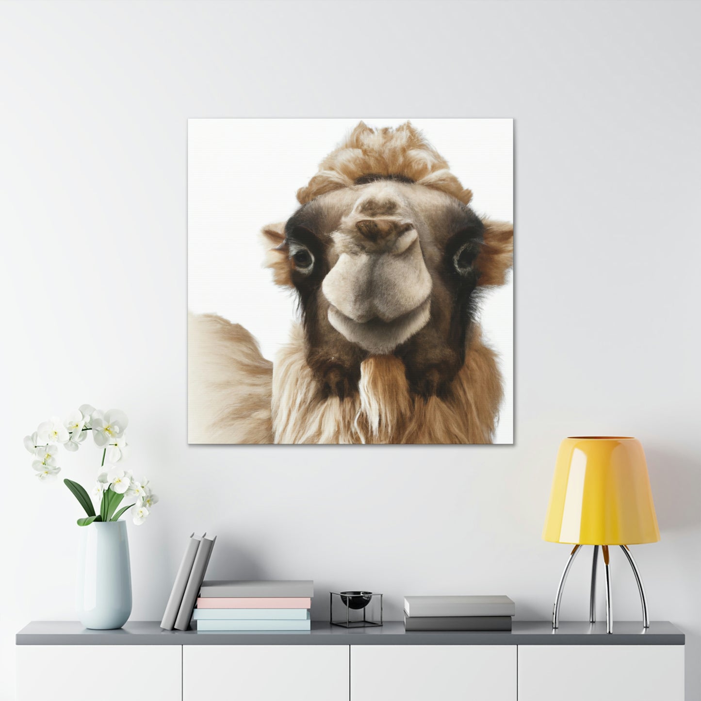 "Camel in the Desert" - Canvas