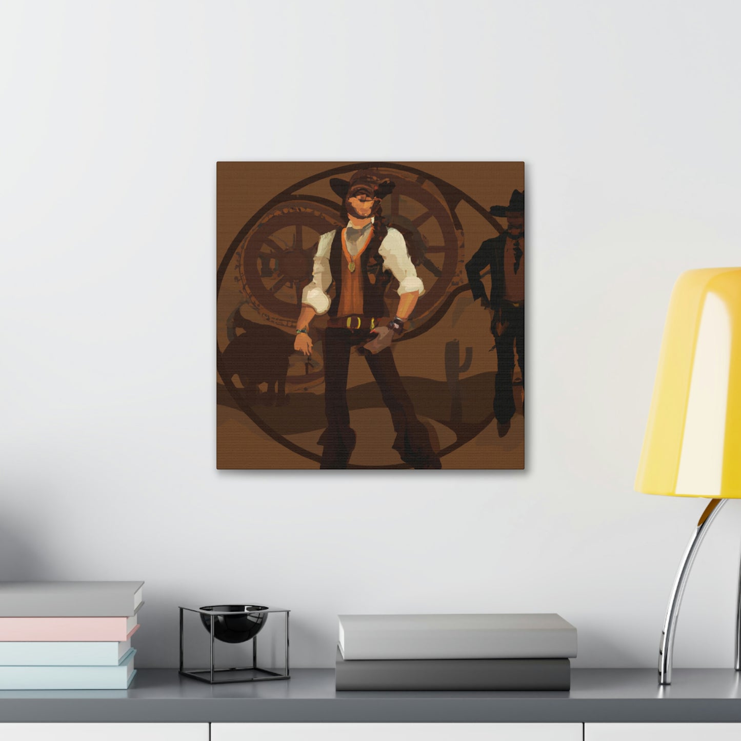 Ranch Hand Steampunked - Canvas