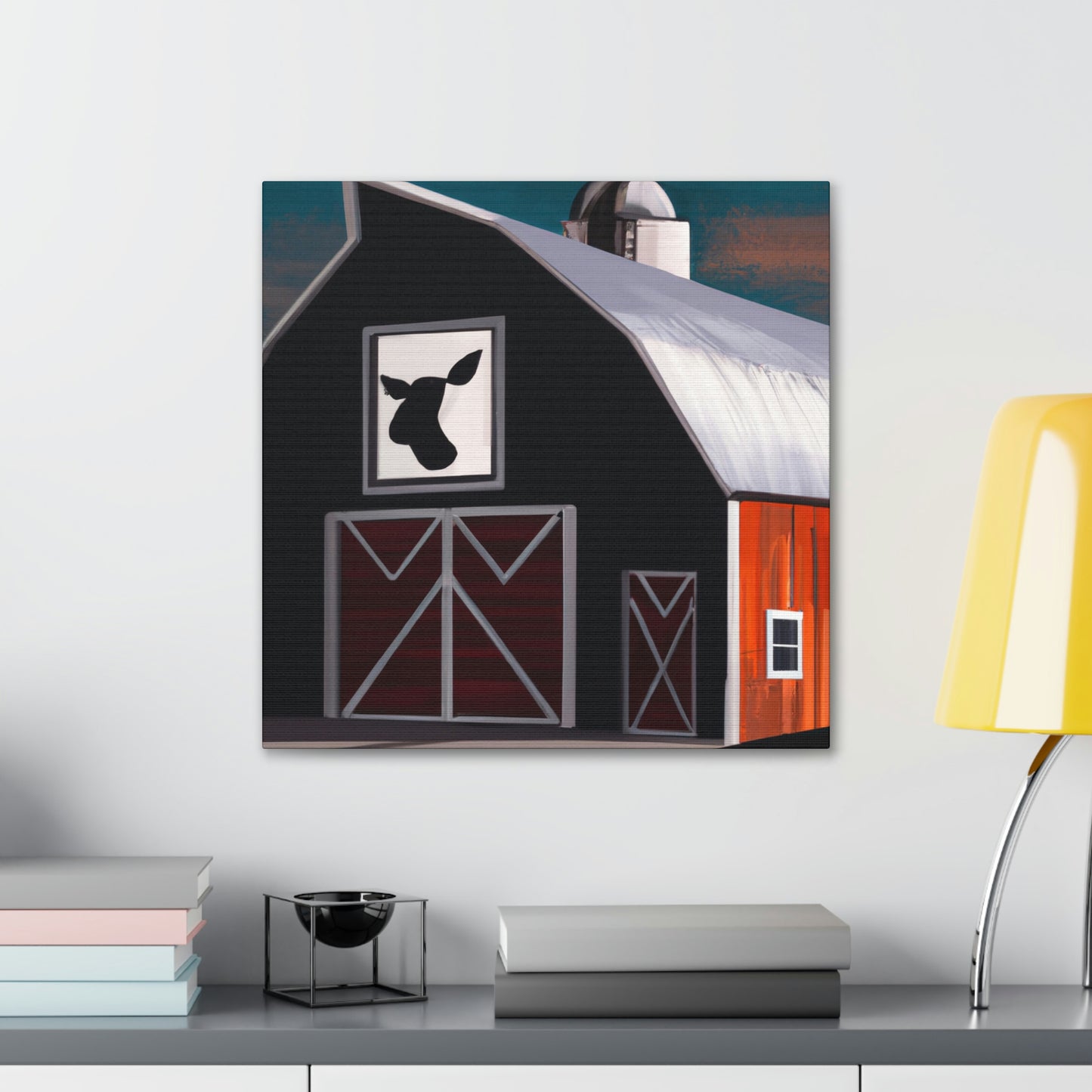 "Barn of Deco Dreams" - Canvas