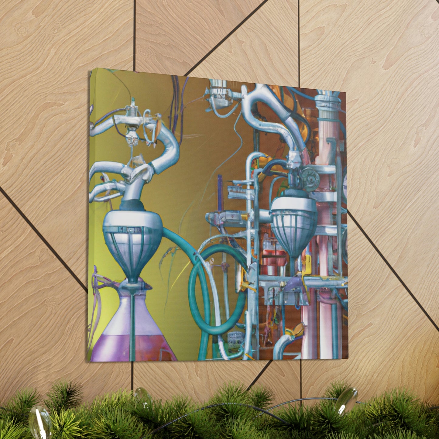 "Lab Equipment Visionary" - Canvas