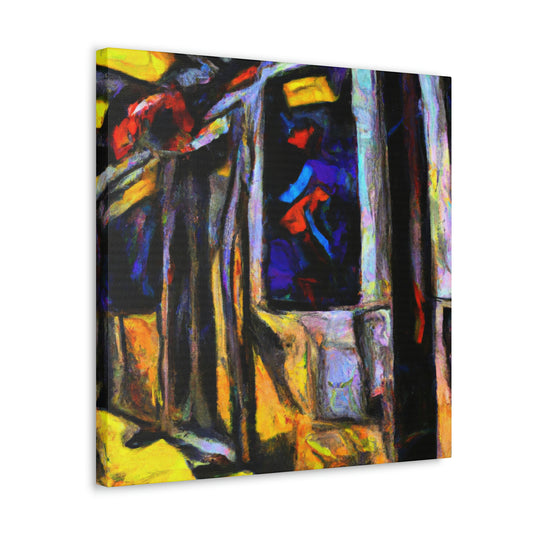 Subway Train - Primeval - Canvas