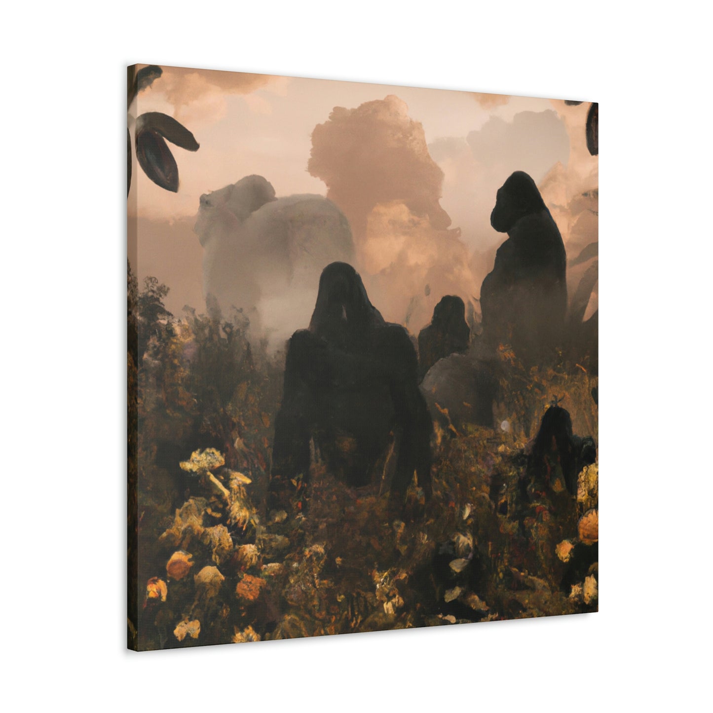 Gorilla in Gilded Frame - Canvas