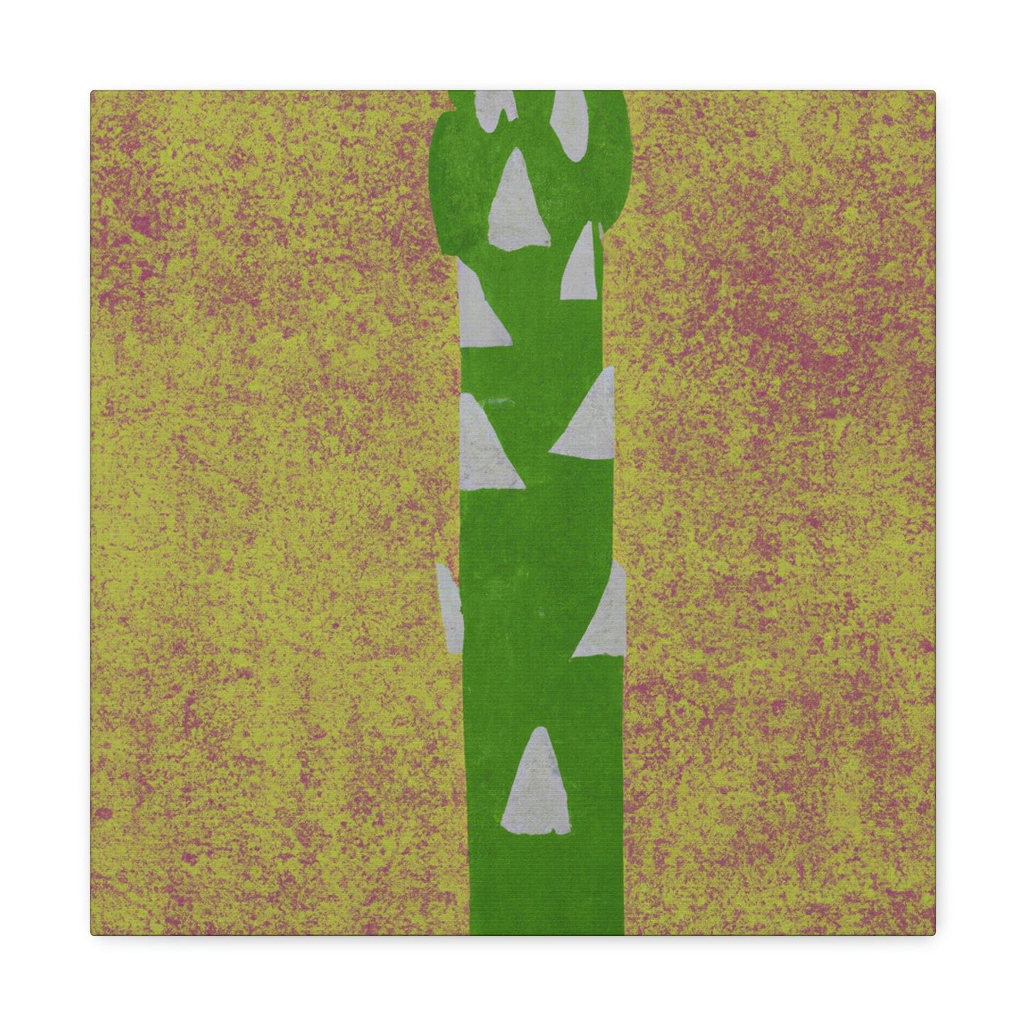 Asparagus Abstraction - Canvas