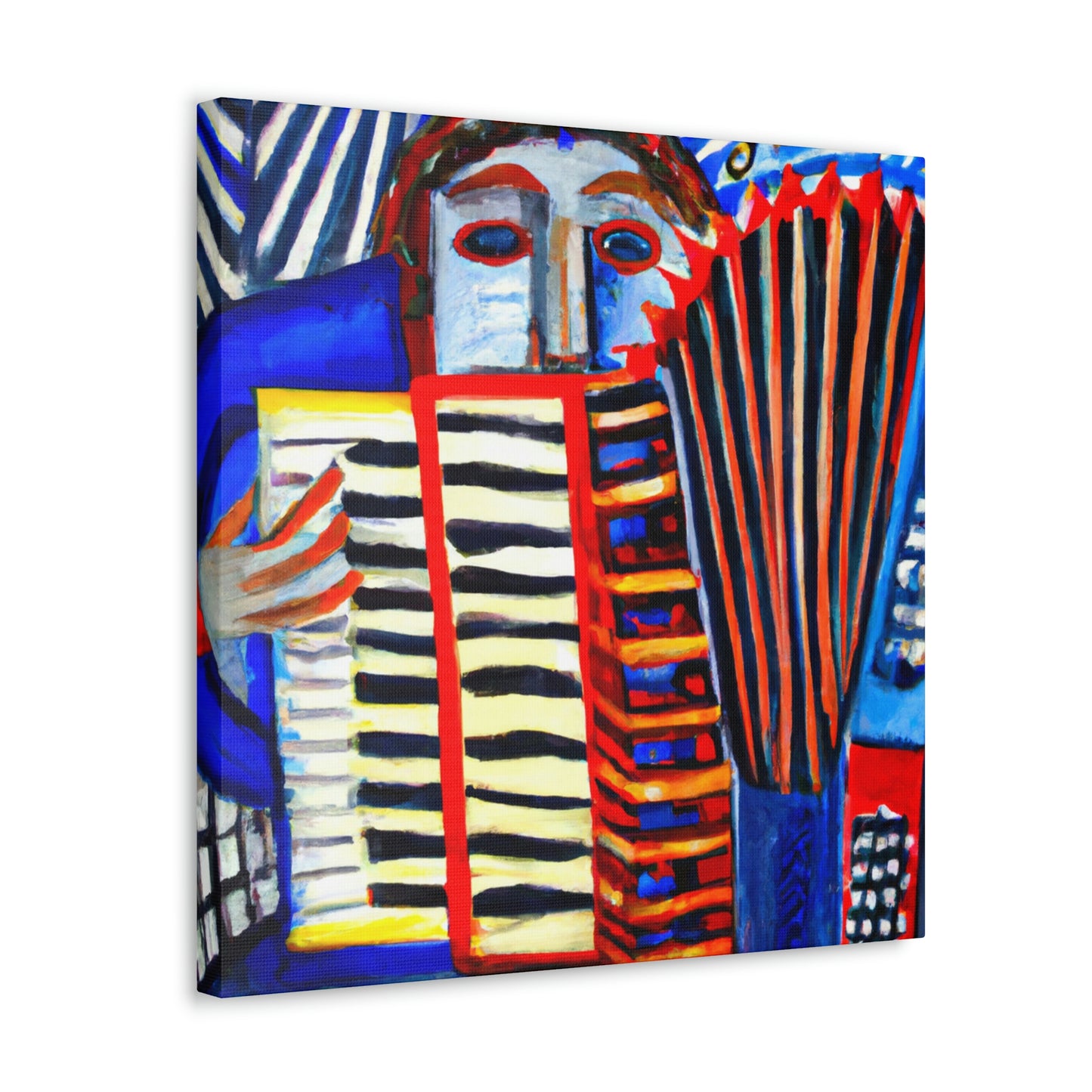 Accordion and Expressionism - Canvas