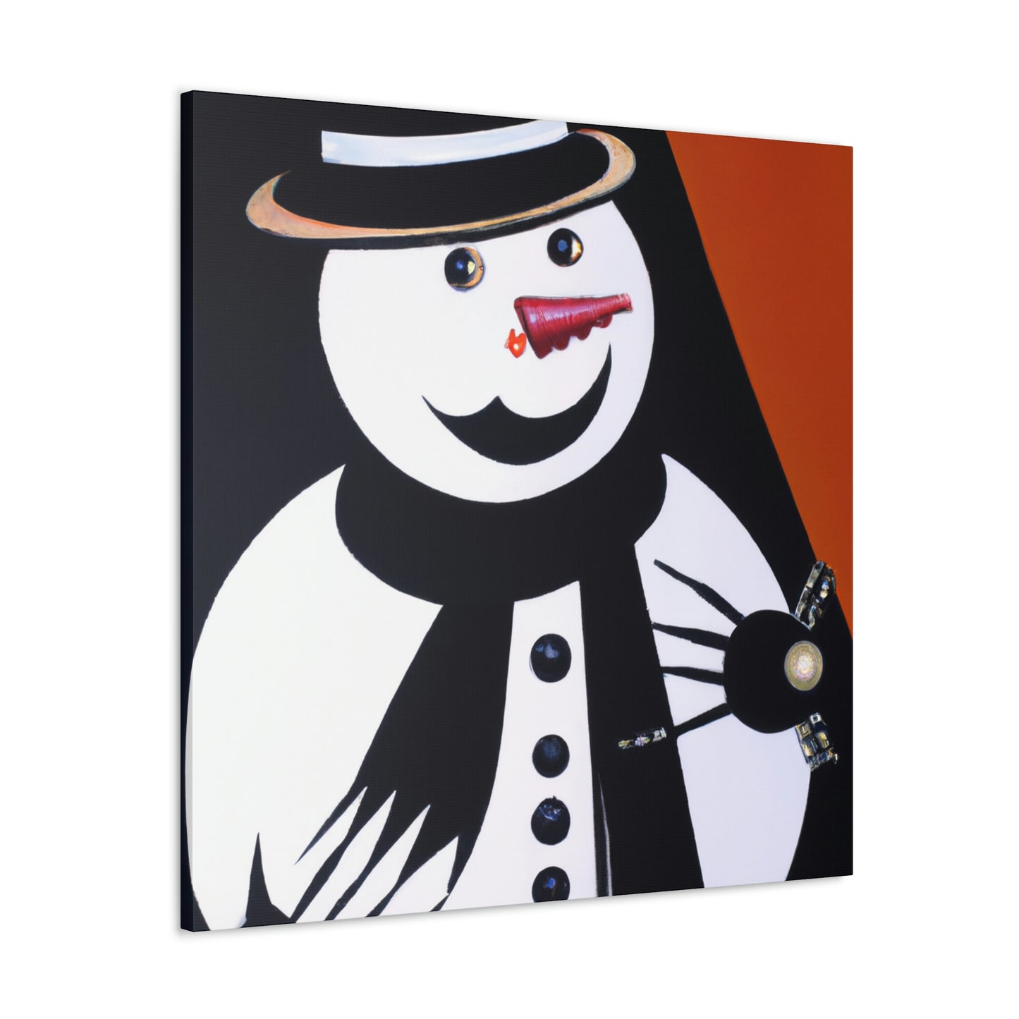 "Frosty's Silent Majesty" - Canvas