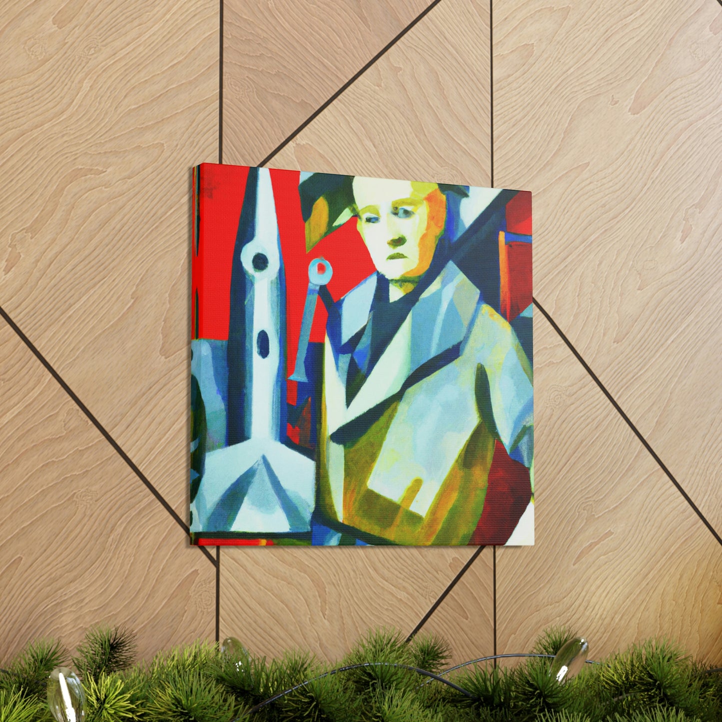 Engineer's Pop Art Painting - Canvas