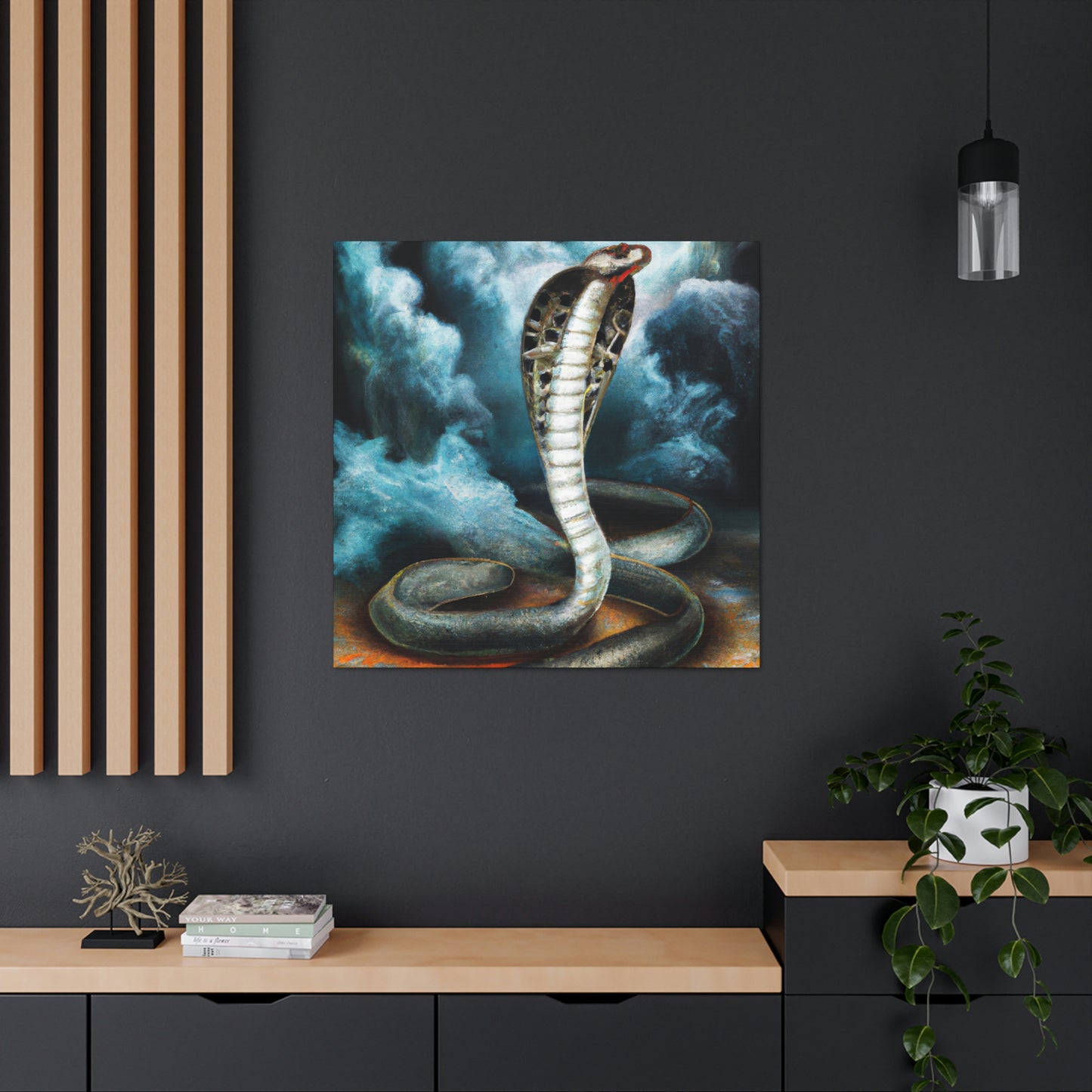 King Cobra Regality. - Canvas