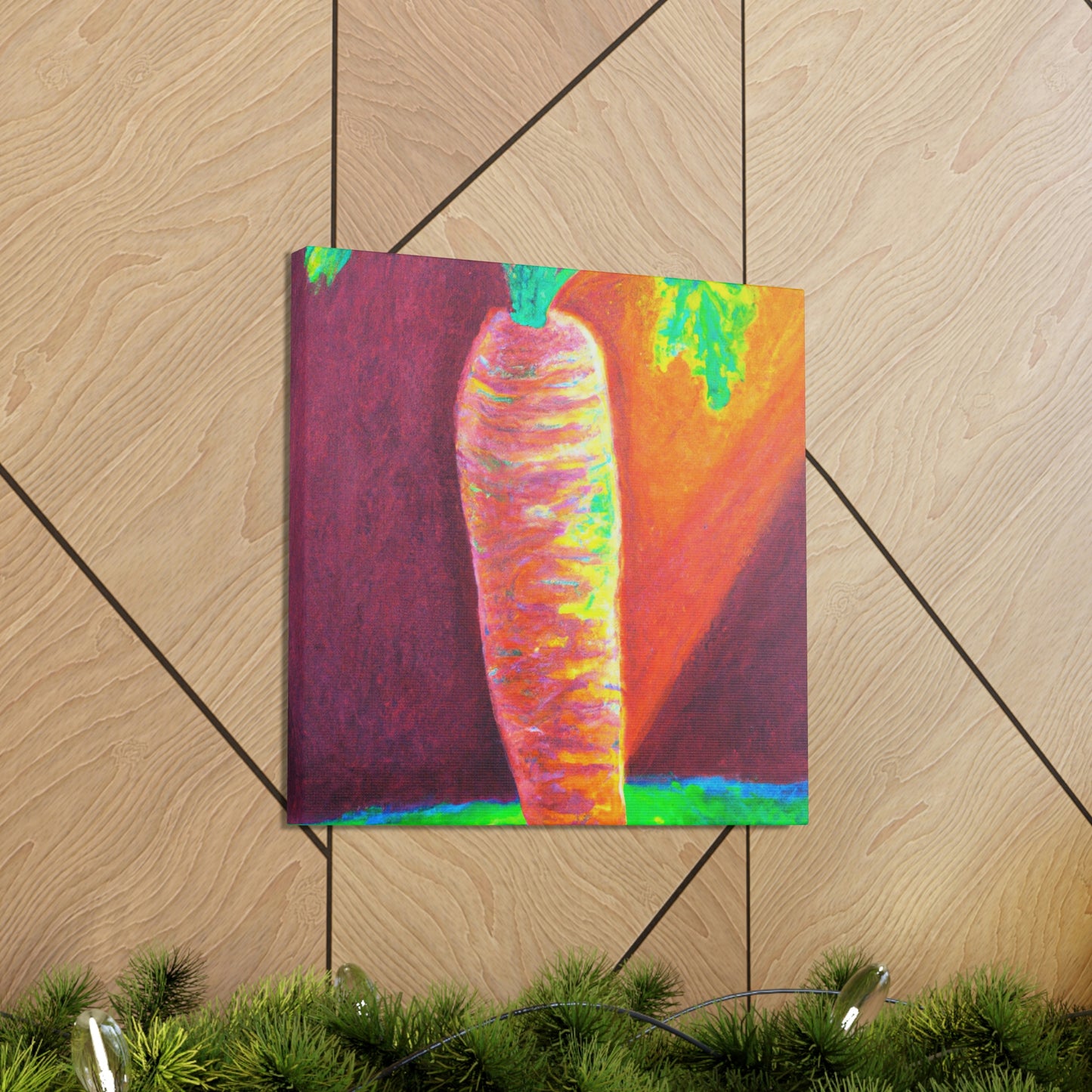 A Carrot's Dreamscape - Canvas