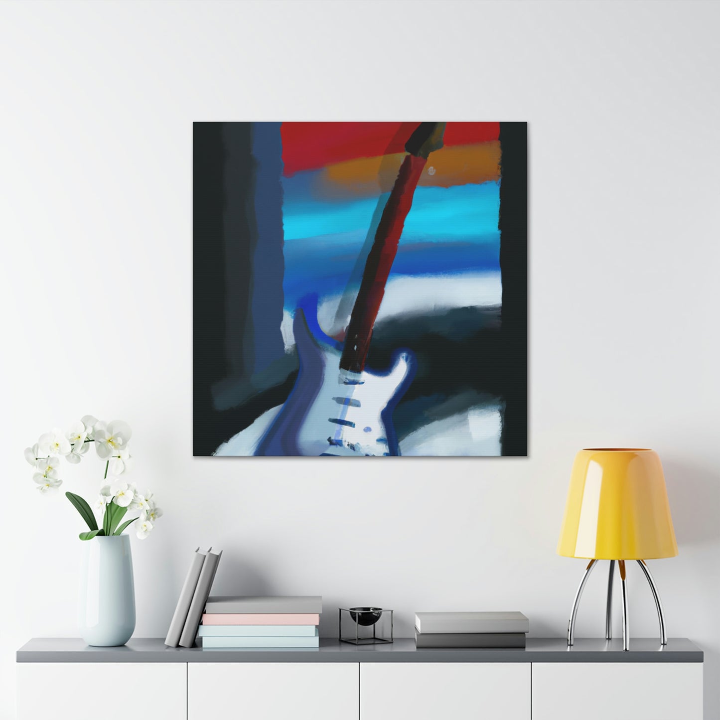 Fender's Expressionist Dream - Canvas