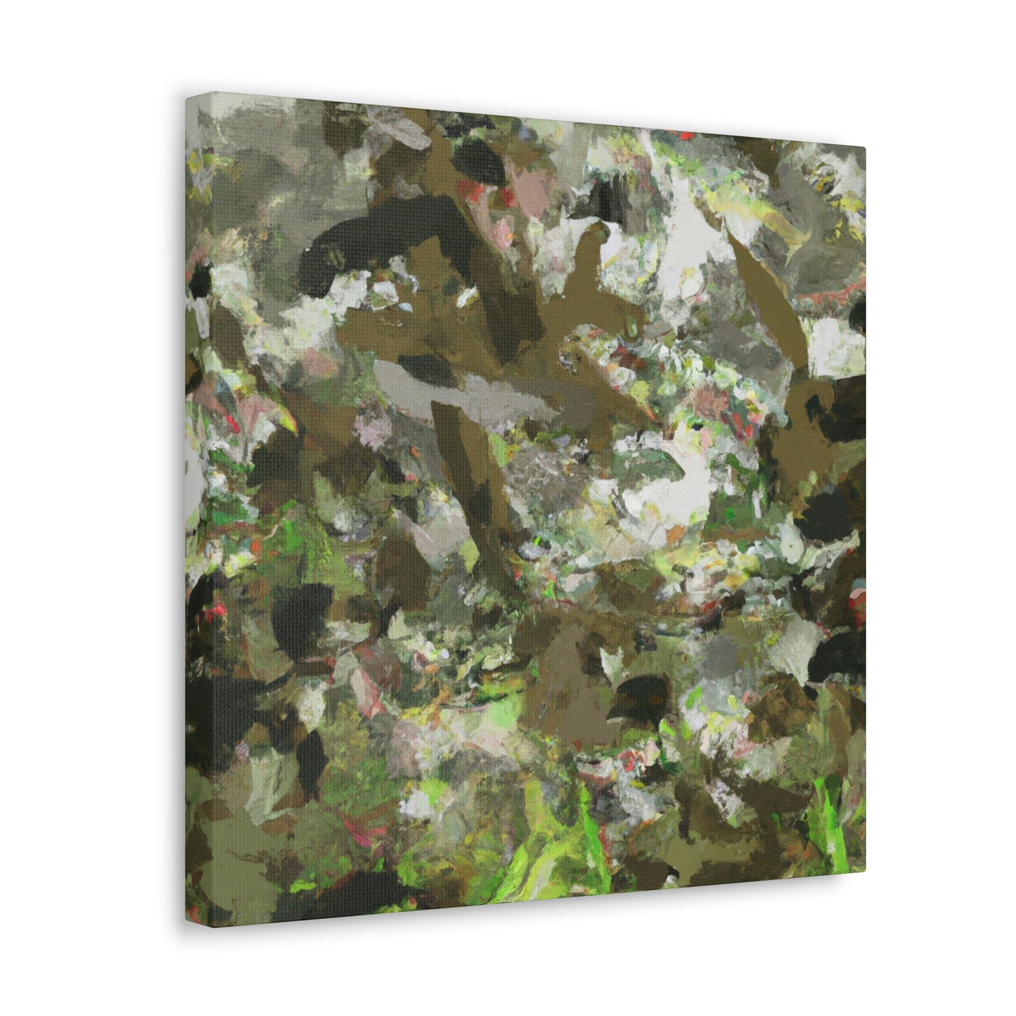 Camouflaged in Abstraction - Canvas