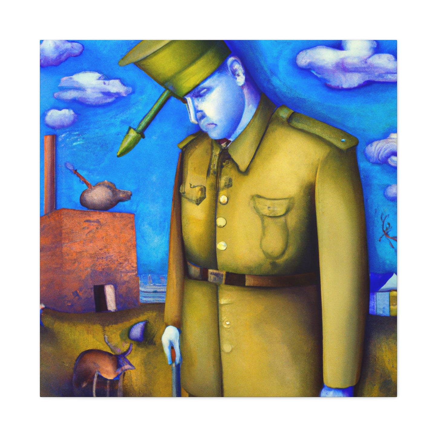 "Supply Sergeant Dreamscape" - Canvas