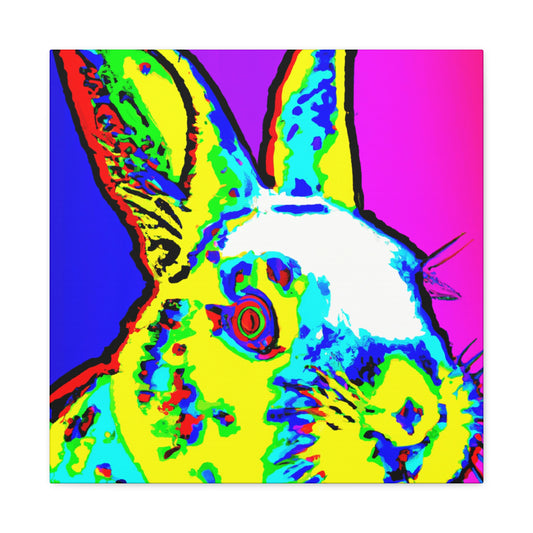 Rabbit in Pop Art - Canvas