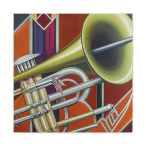 "Tuned Trumpet Symphony" - Canvas