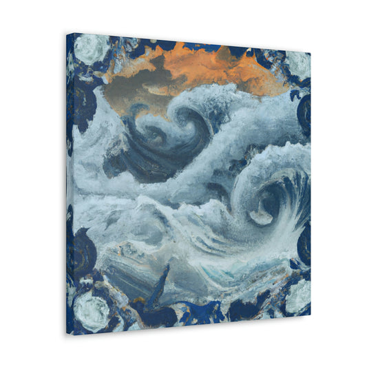 "Sailing the Waves - Canvas" - Canvas