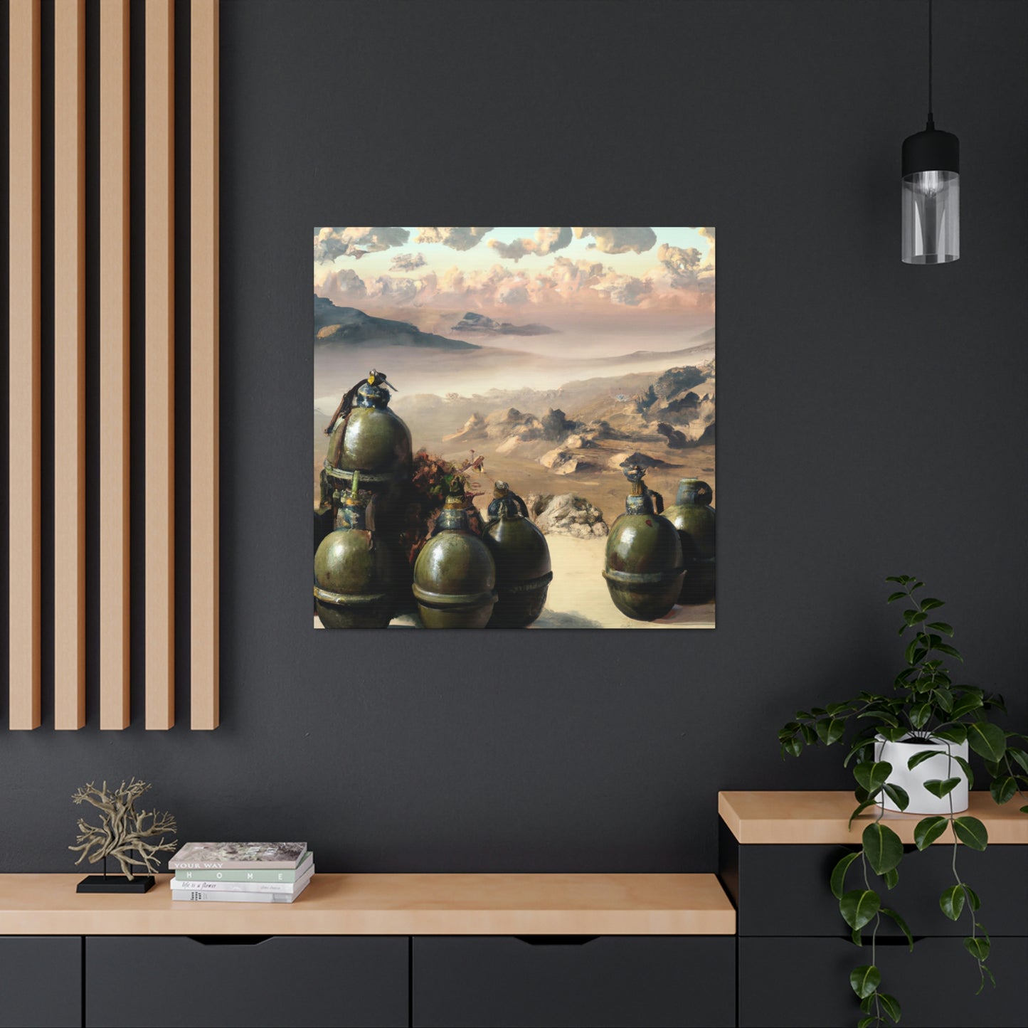 Grenades of War - Canvas