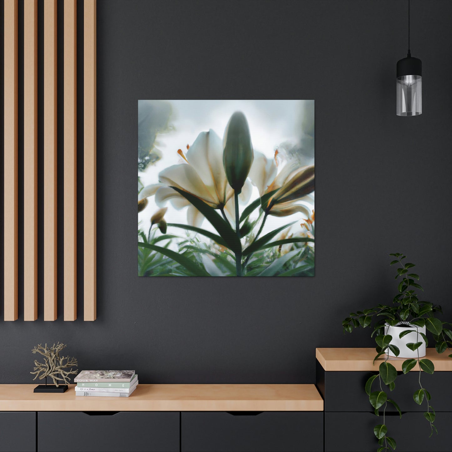 Lily in Bloom Forever - Canvas