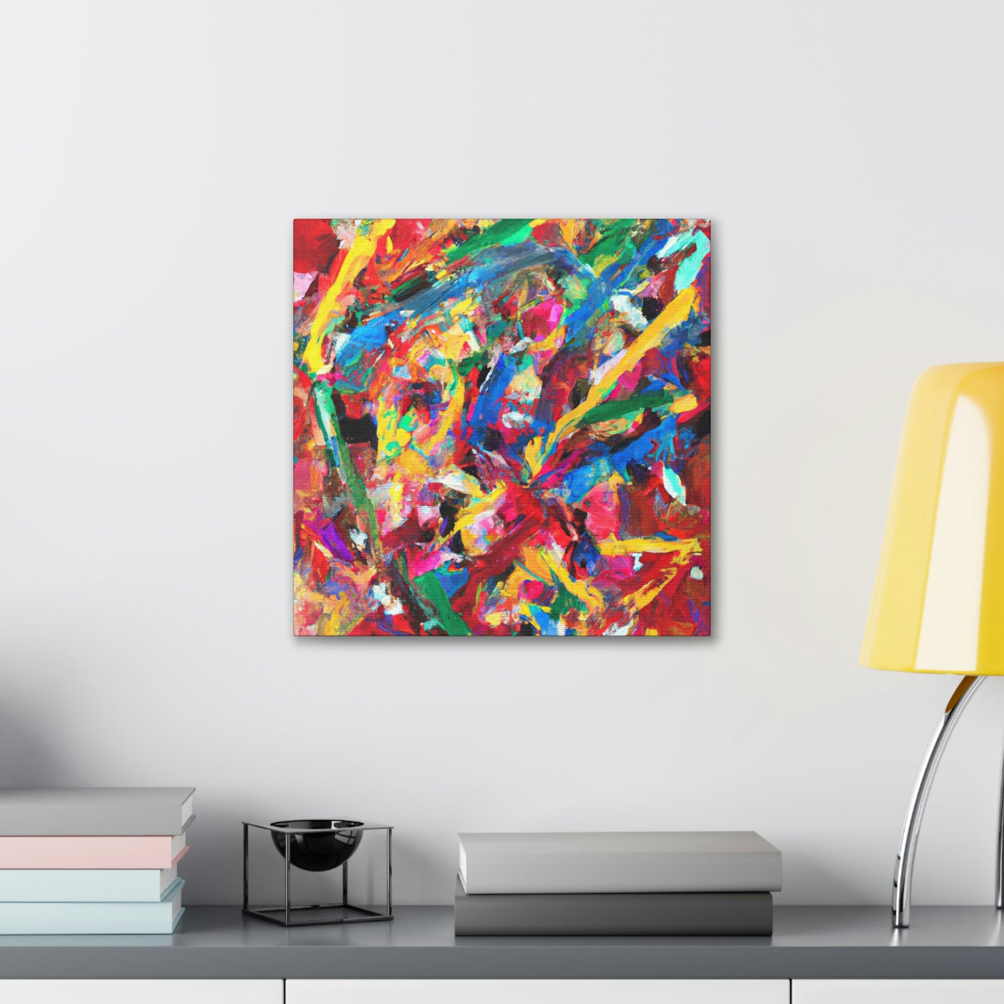 "Birth of Expressionist Fire" - Canvas