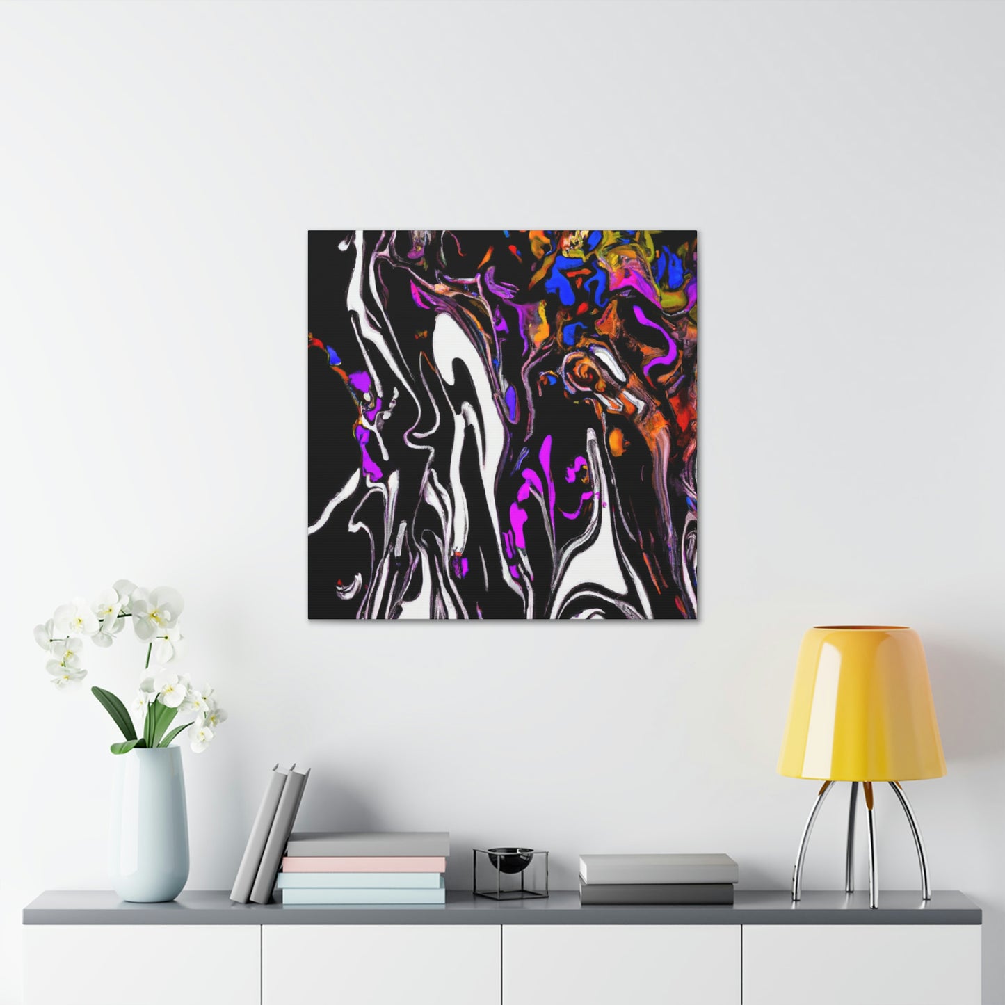 "Mystic Dusk Symphony" - Canvas