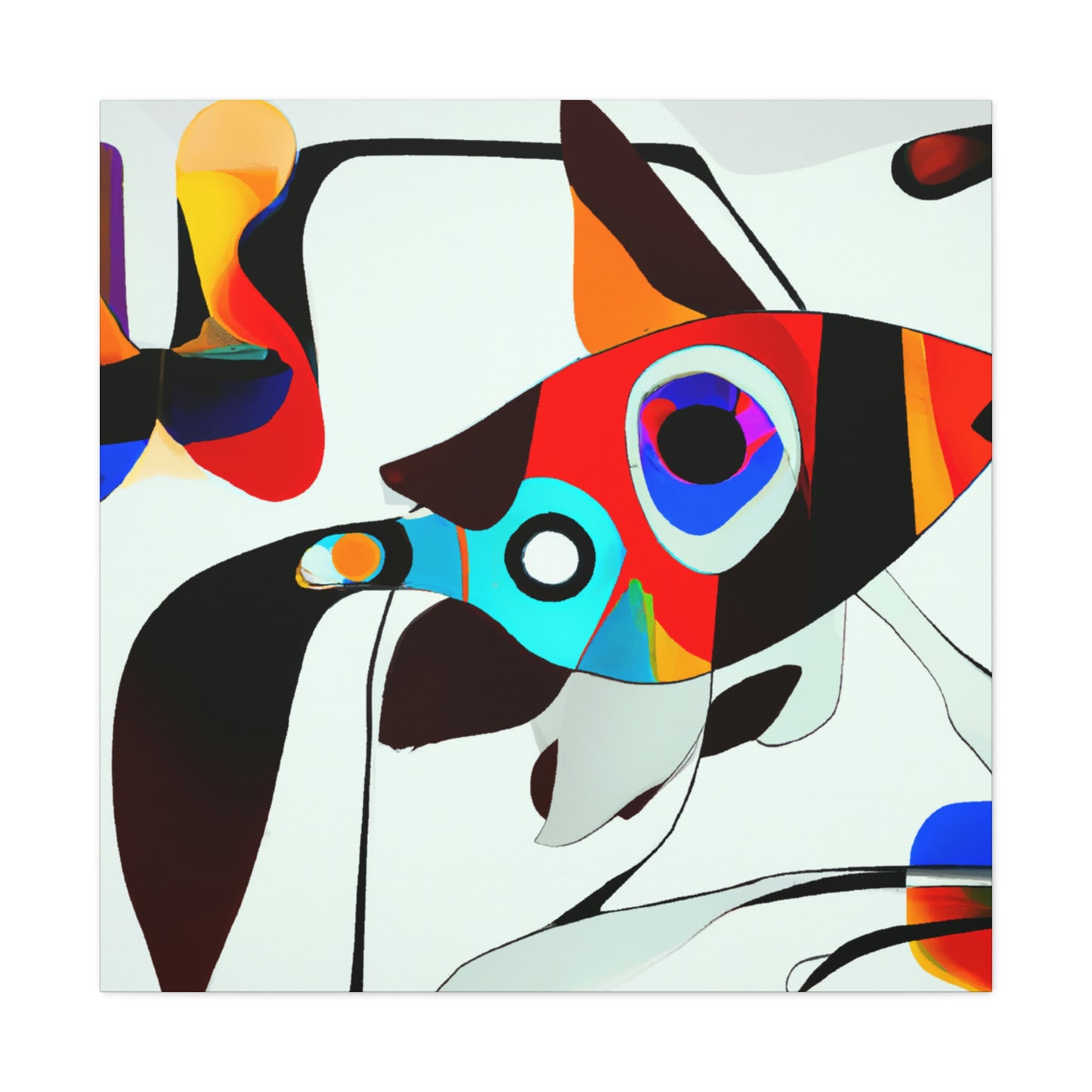 Guppy in Art Deco - Canvas