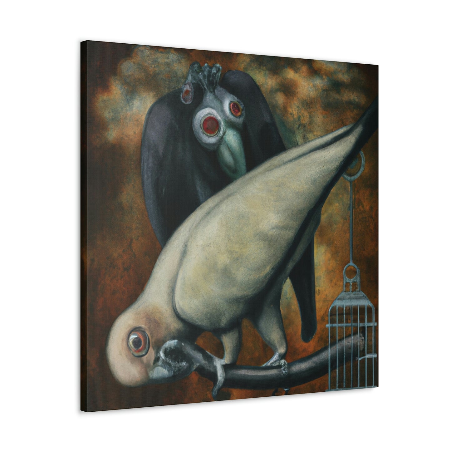 "Pionus in Dreamscape" - Canvas