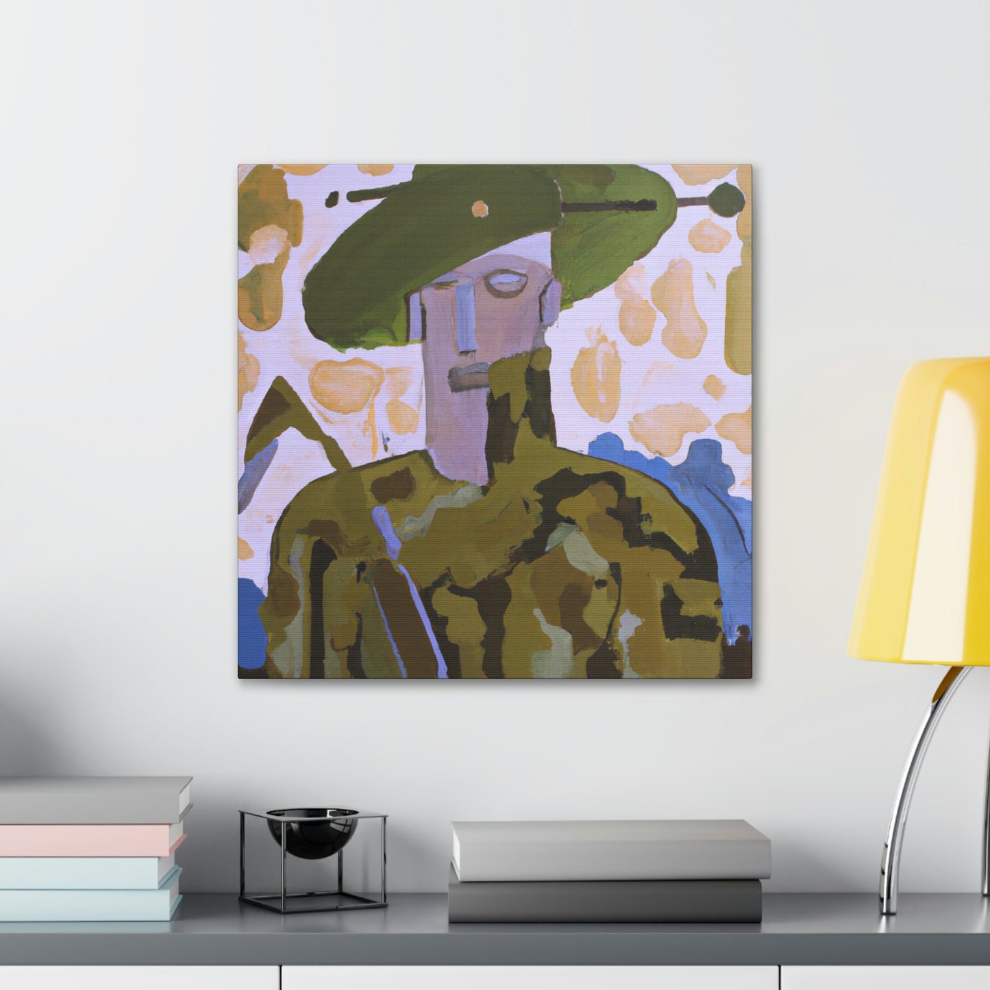 "Soldier of Freedom's Cause" - Canvas