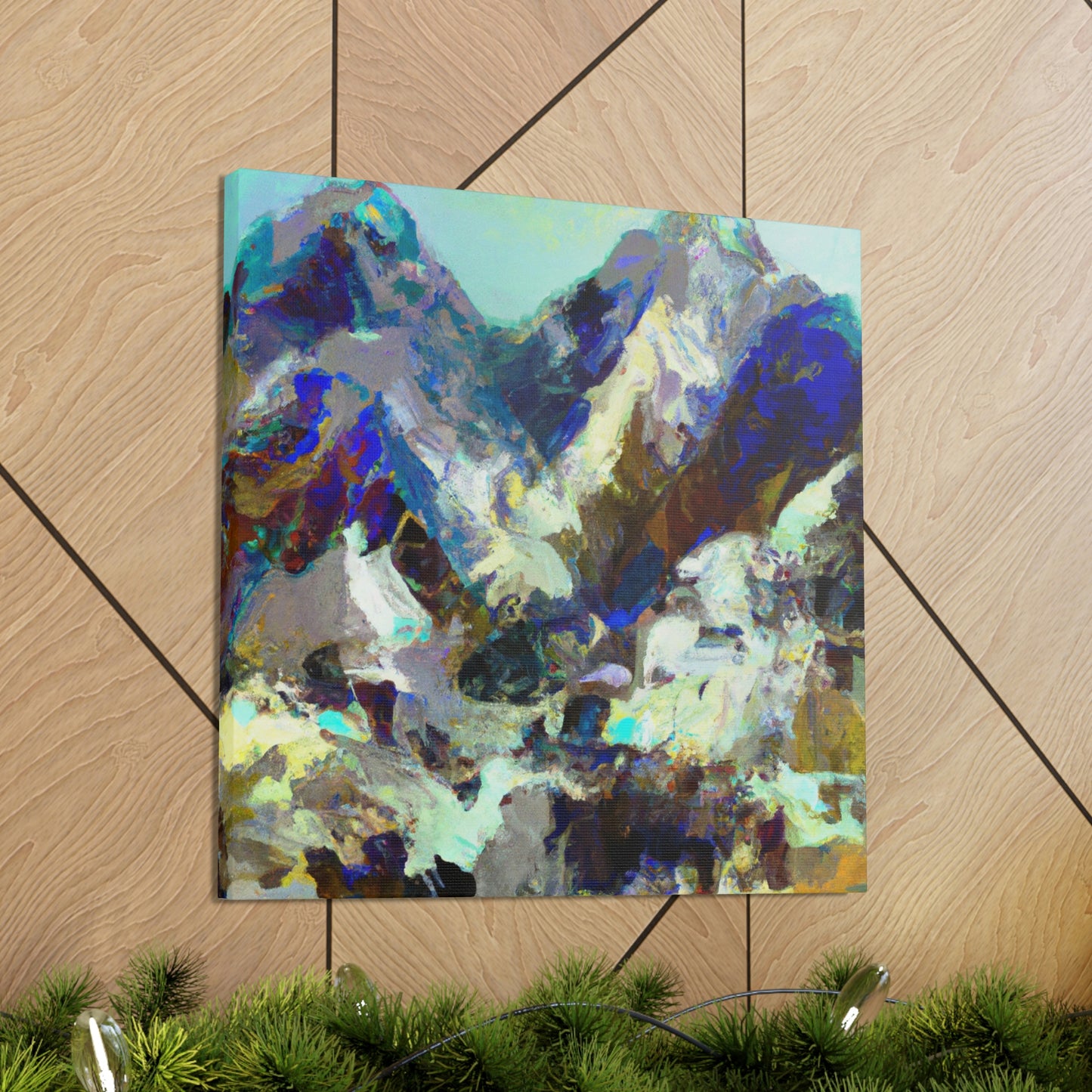 "Mountain Majesty Awaits" - Canvas