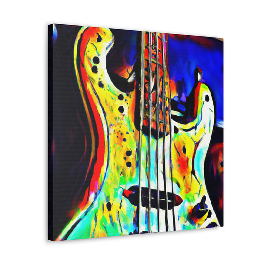 Groove of the Bass - Canvas