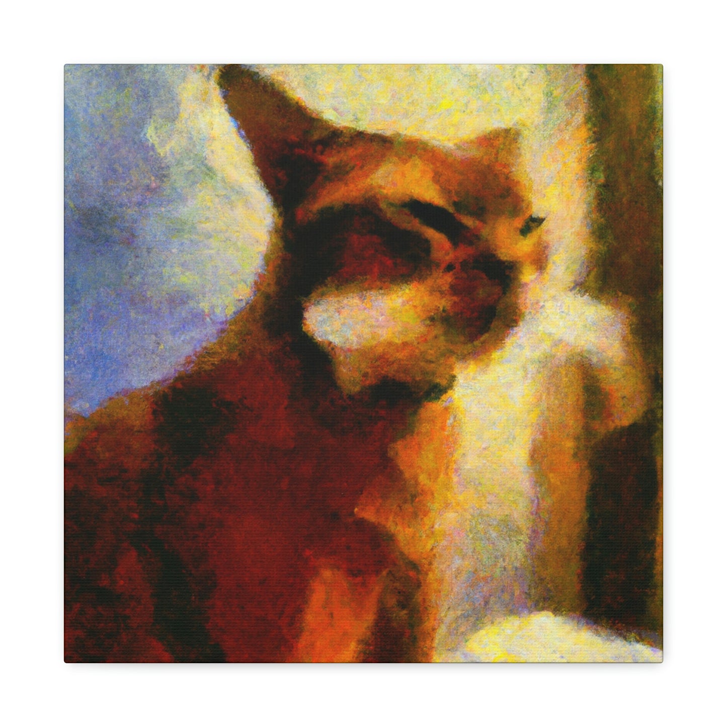 Abyssinian Splendor Portrayed - Canvas